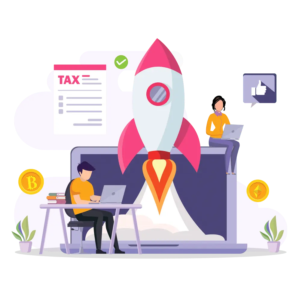 BloxTax – פתרונות מיסוי קריפטו, דיווחי מס והפקדת כספים לבנק